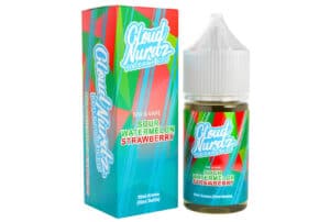 Sour Watermelon Strawberry 10ml/30 (Longfill) - Cloud Nurdz Iced